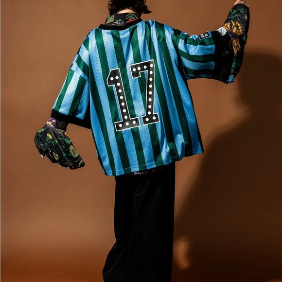 Dressed in LaLa Fortune Favors Tiger Striped Jersey - Picture 2 of 4